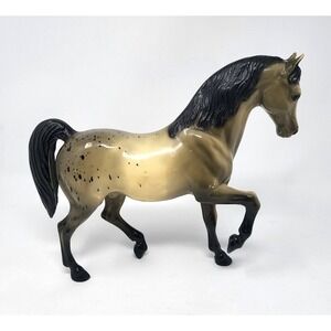 Breyer Vintage Glossy Grey Fleck Family Arabian Stallion Belly Stripe #12